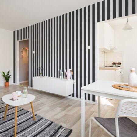 Αυτοκόλλητη Ταπετσαρία τοίχου STRIPES SMALL - Μοτίβα