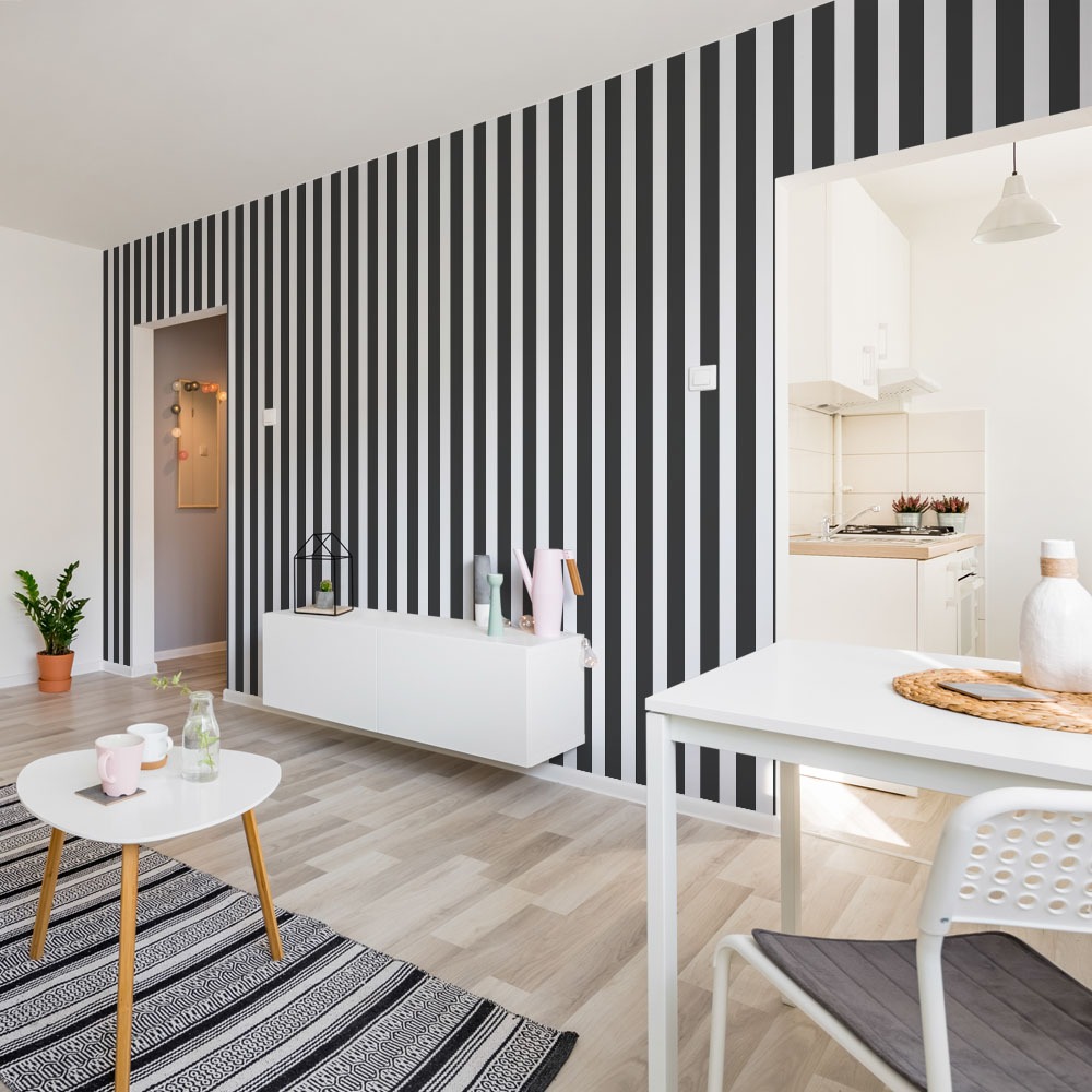 Αυτοκόλλητη Ταπετσαρία τοίχου STRIPES SMALL