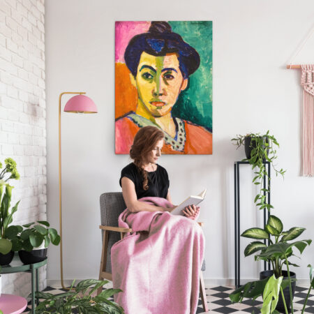 Πινακας σε καμβά MATISSE - GREEN LINE - Henri Matisse