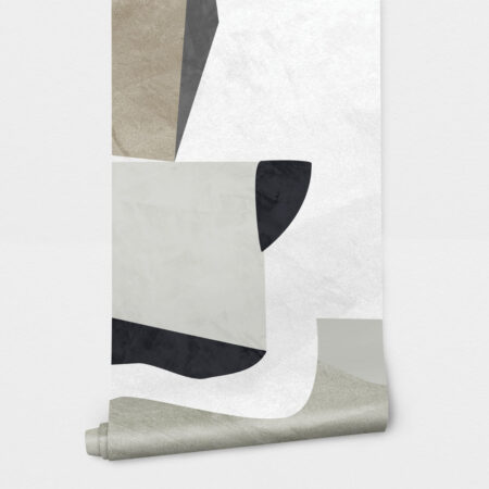 Αυτοκόλλητη Ταπετσαρία τοίχου ABSTRACT ART OF GEOMETRIC SHAPES - Ταπετσαρίες Sticky 2