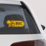 Αυτοκολλητο Αυτοκινητου BABY ON BOARD PACIFIER