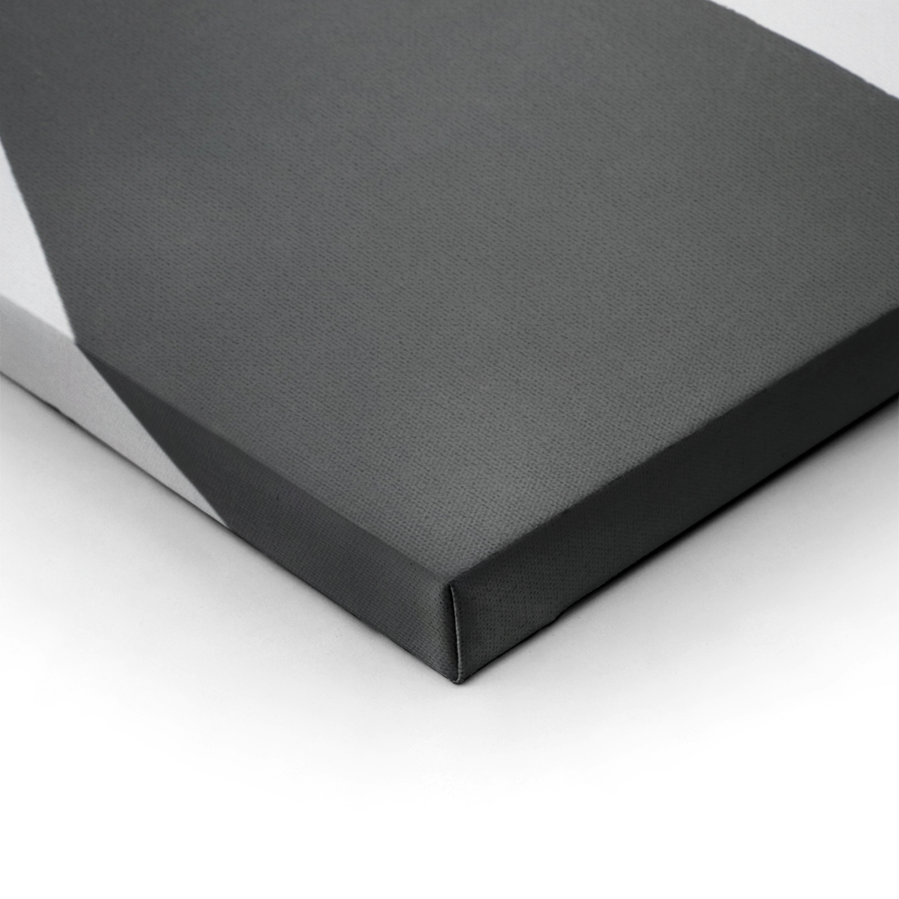 OUTLET Πίνακας σε καμβά BLACK AND WHITE STEPS 100cm x 65cm