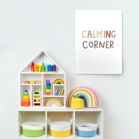 Πινακας σε καμβά CALMING CORNER - Παιδικοι και set