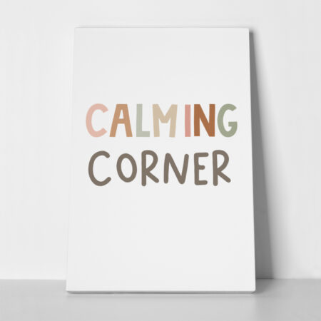 Πινακας σε καμβά CALMING CORNER - Παιδικοι και set Sticky 1