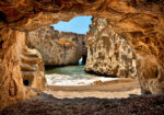 Πινακας σε καμβά CAVE IN MILOS