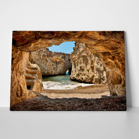 Πινακας σε καμβά CAVE IN MILOS - Νησια