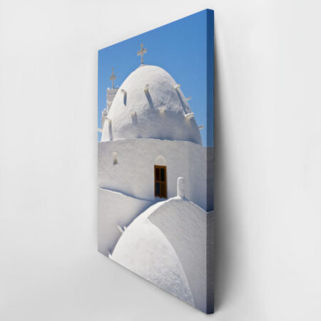 Πινακας σε καμβά CHURCH IN IOS - Νησια Sticky 2