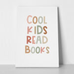 Πινακας σε καμβά COOL KIDS READ