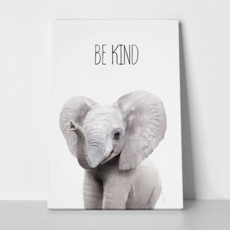 Πινακας σε καμβά CUTE ELEPHANT - Παιδικοι και set Sticky 1