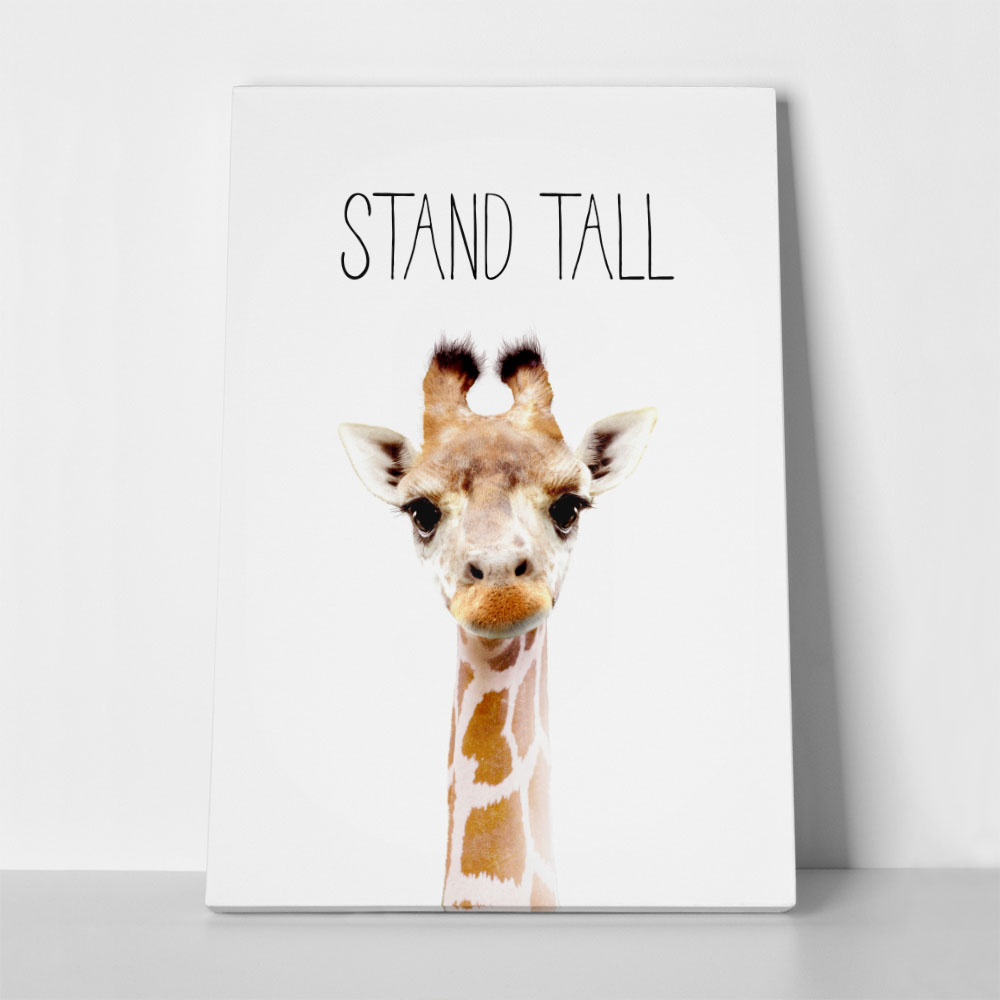Πινακας σε καμβά CUTE GIRAFFE