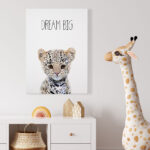 Πινακας σε καμβά CUTE LEOPARD