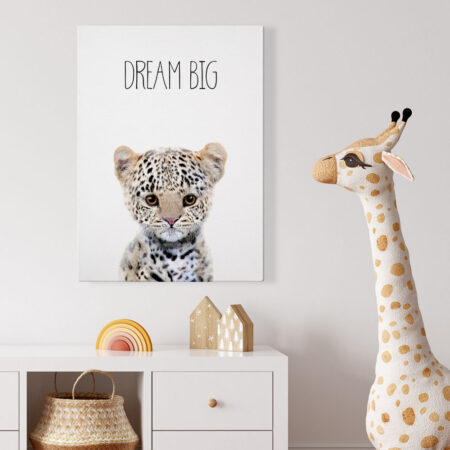 Πινακας σε καμβά CUTE LEOPARD - Παιδικοι και set