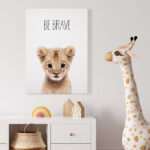 Πινακας σε καμβά CUTE LION
