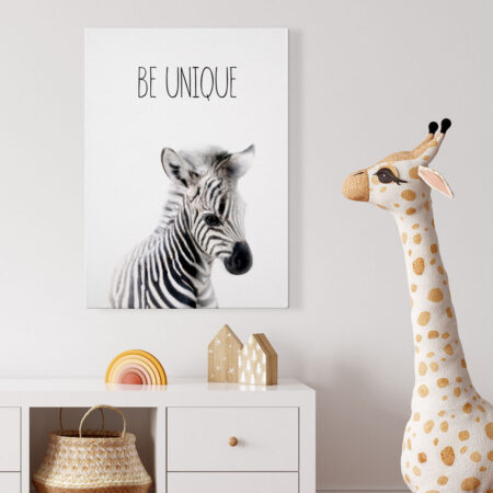 Πινακας σε καμβά CUTE ZEBRA - Παιδικοι και set
