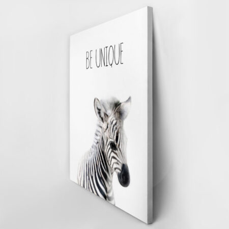 Πινακας σε καμβά CUTE ZEBRA - Παιδικοι και set Sticky 3