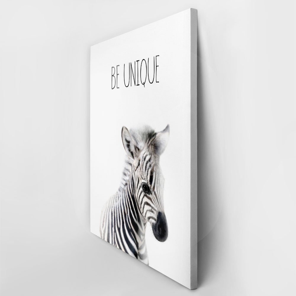 Πινακας σε καμβά CUTE ZEBRA