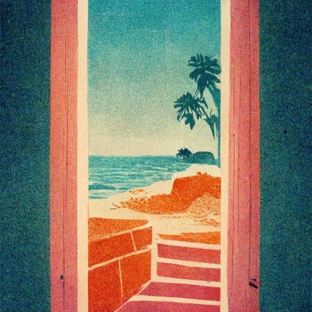 Πόστερ DOOR TO PARADISE - Τοπια - Φυση Sticky 2
