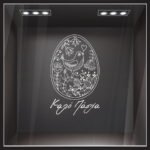 Αυτοκόλλητο Βιτρίνας EASTER 2