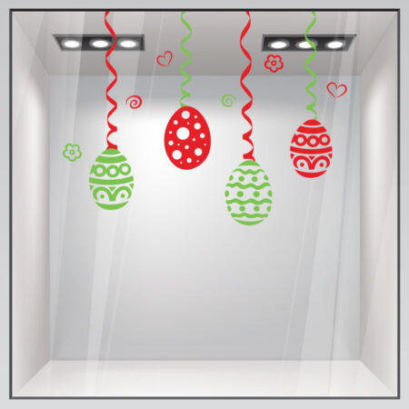 Αυτοκόλλητο Βιτρίνας EASTER 5 - Πασχαλινή βιτρίνα Sticky 1