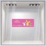 Αυτοκόλλητο Βιτρίνας EASTER 8