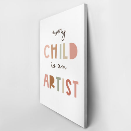 Πινακας σε καμβά EVERY CHILD - Παιδικοι και set Sticky 3