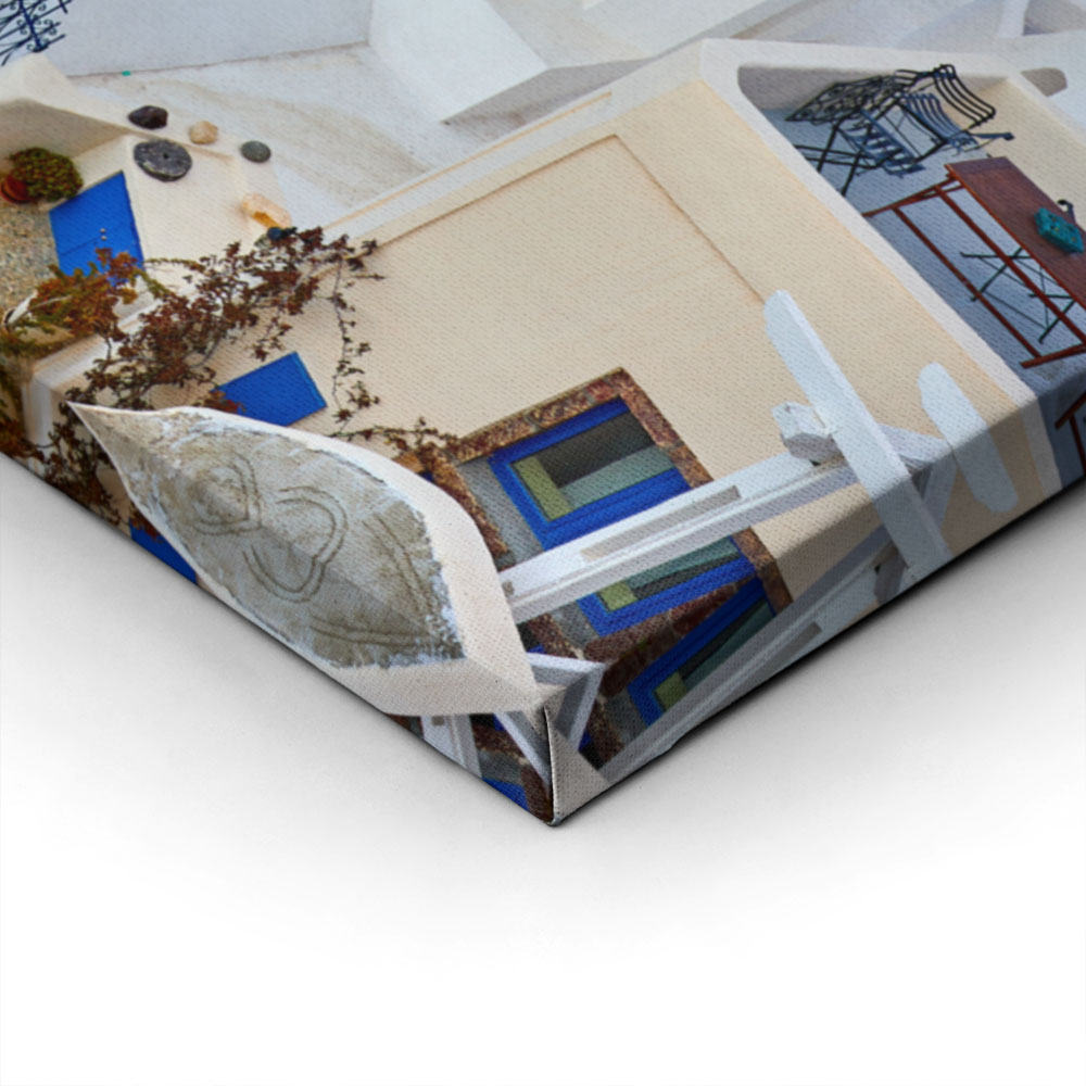 Πινακας σε καμβά FIRA TOWN SANTORINI 3