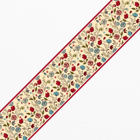 Μπορντούρα τοίχου FLORAL 4 - Μπορντουρες τοιχου Sticky 1