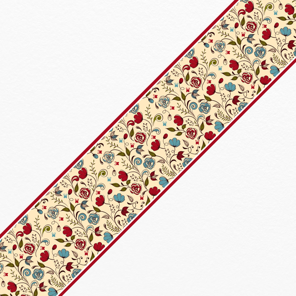 Μπορντούρα τοίχου FLORAL 4