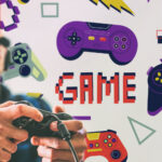 Αυτοκόλλητη Ταπετσαρία τοίχου GO GAME
