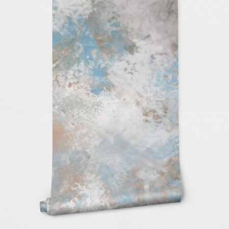 Αυτοκόλλητη Ταπετσαρία τοίχου GREY AND BLUE STONE TEXTURE - Απομίμηση υλικών Sticky 2
