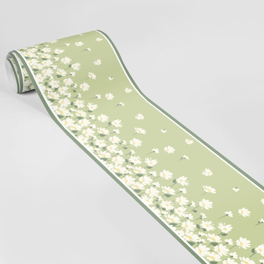Μπορντούρα τοίχου HAND DRAWN CHAMOMILE 2