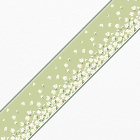 Μπορντούρα τοίχου HAND DRAWN CHAMOMILE 2 - Floral Μπορντουρες Sticky 1