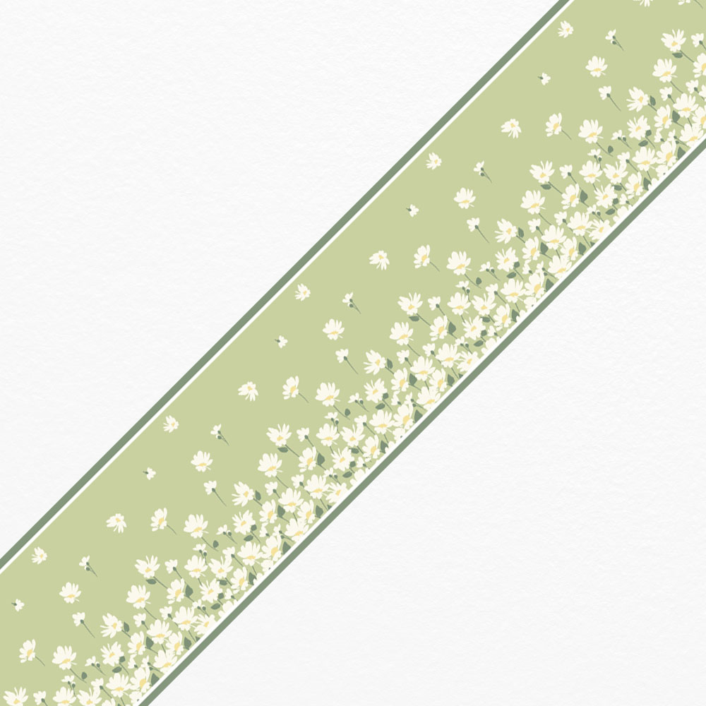 Μπορντούρα τοίχου HAND DRAWN CHAMOMILE 2