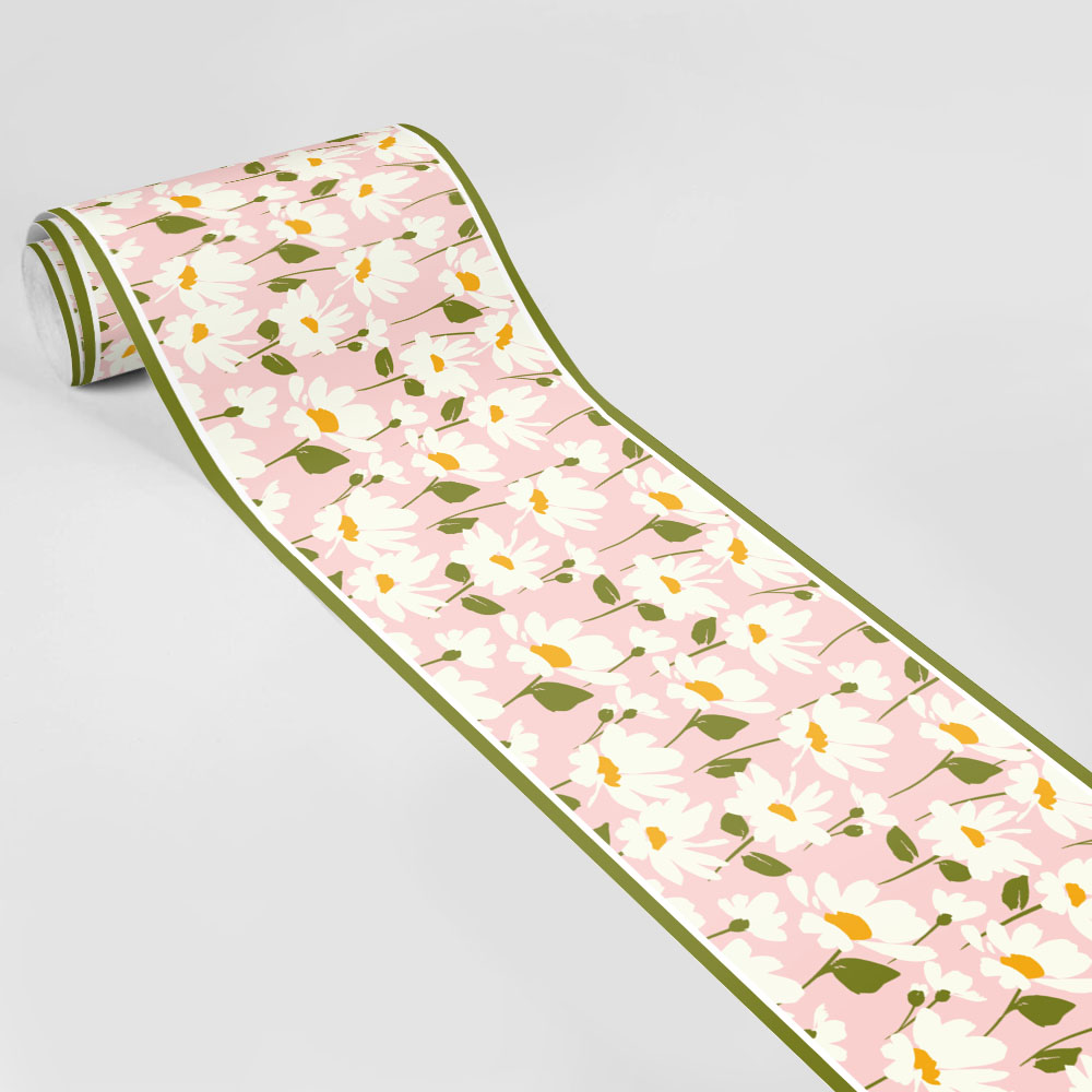 Μπορντούρα τοίχου HAND DRAWN CHAMOMILE