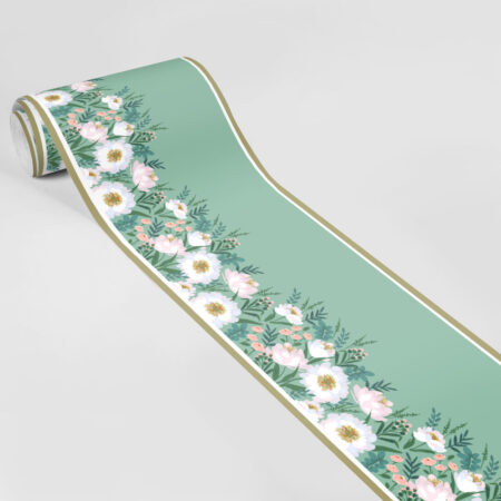 Μπορντούρα τοίχου HAND DRAWN FLORAL - Floral Μπορντουρες