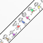 Μπορντούρα τοίχου KIDS DRAWING
