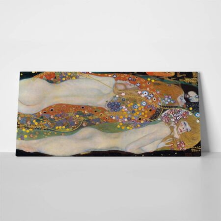 Πίνακας σε καμβά KLIMT-WATER SERPENTS II - Gustav Klimt Sticky 1
