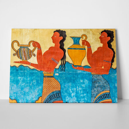 Πινακας σε καμβά KNOSSOS PALACE CRETE - Αξιοθεατα και Ιστορια