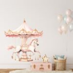 Αυτοκόλλητο τοίχου MAGIC CAROUSEL