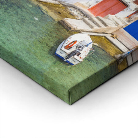 Πινακας σε καμβά MILOS FISHING BOATS - Πινακες σε καμβα Sticky 1