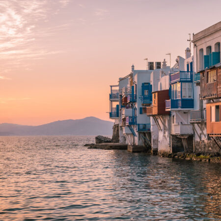 Πινακας σε καμβά MYKONOS SUNSET - Πινακες σε καμβα Sticky 4