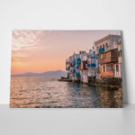 Πινακας σε καμβά MYKONOS SUNSET