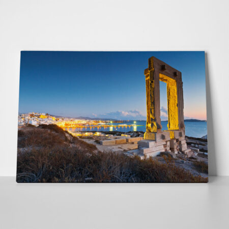 Πινακας σε καμβά PORTARA NAXOS 2 - Νησια