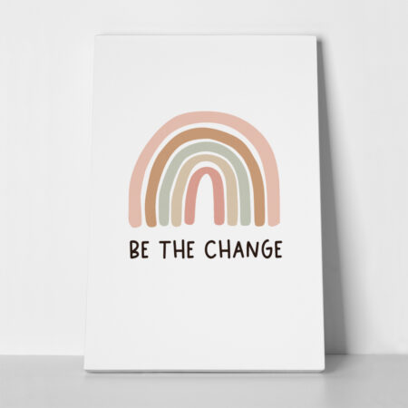 Πινακας σε καμβά RAINBOW CHANGE - Παιδικοι και set Sticky 1