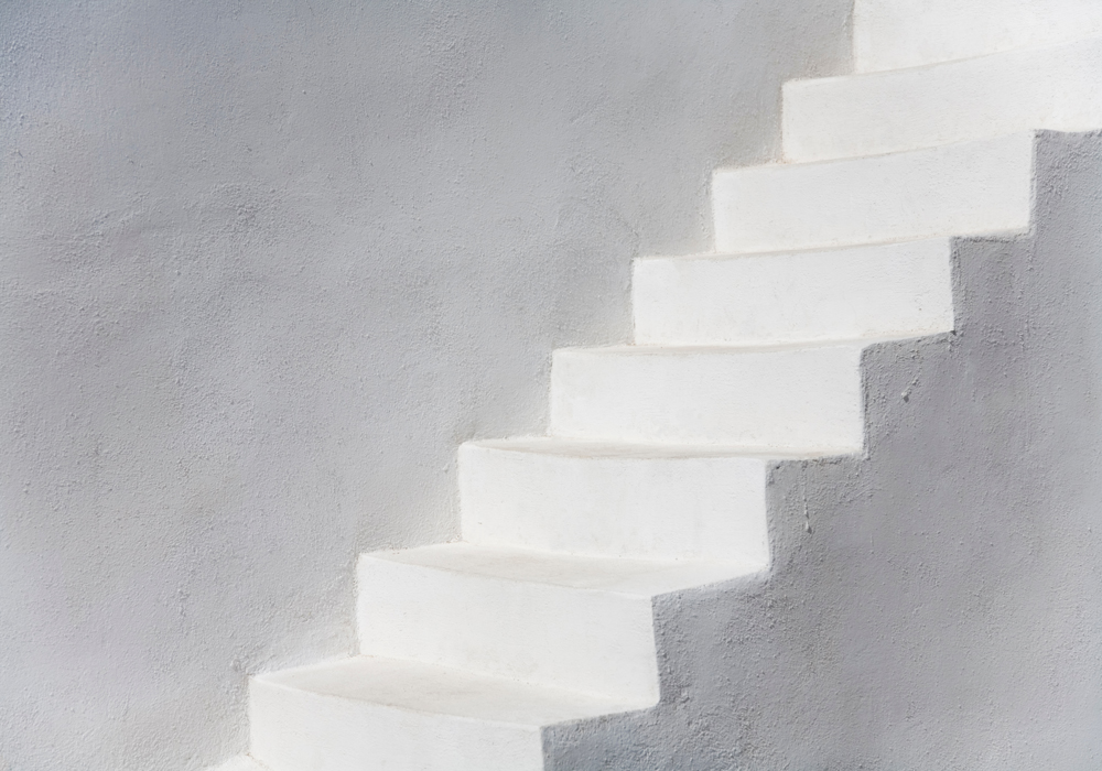 OUTLET Πίνακας σε καμβά SIMPLY WHITE 100cm x 65cm