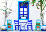 Πινακας σε καμβά TAVERN IN KOS 4