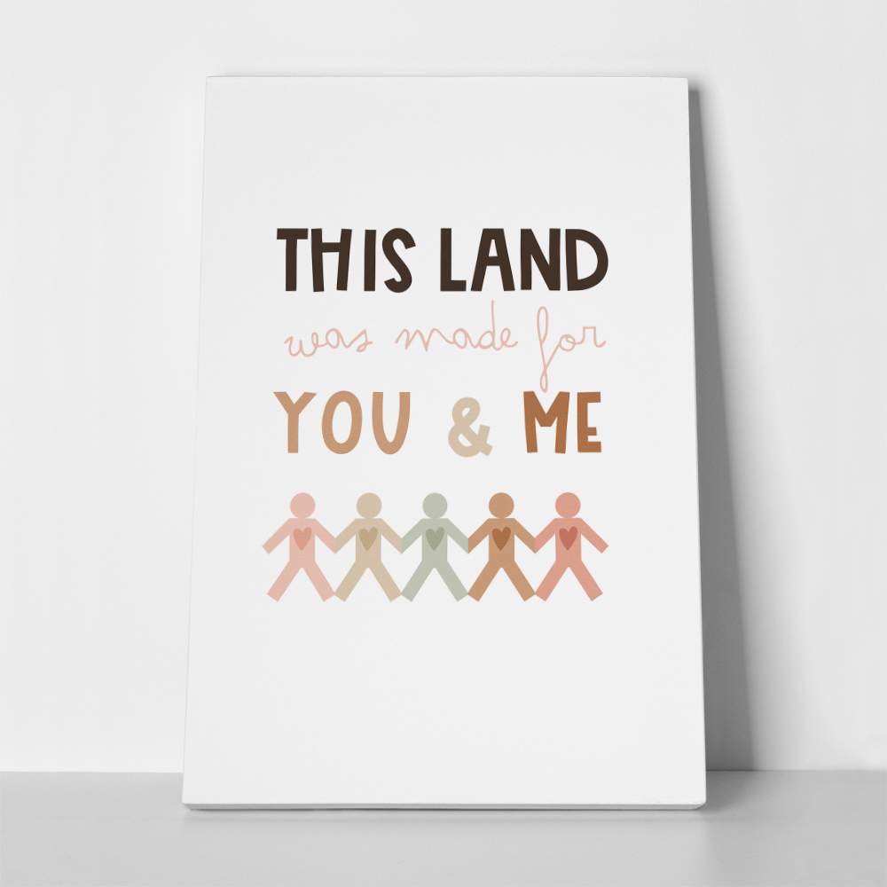 Πινακας σε καμβά THIS LAND