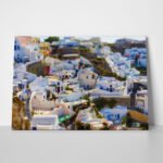 Πινακας σε καμβά TILT SHIFT SANTORINI ISLAND