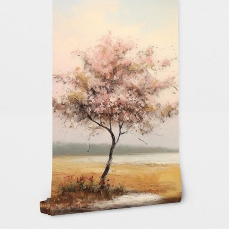 Αυτοκόλλητη Ταπετσαρία τοίχου WATERCOLOR BLOSSOM TREE - Τοπία Sticky 2