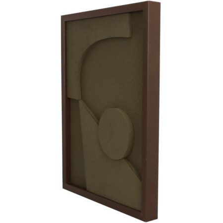 Διακοσμητικό Τοίχου ArteLibre Πράσινο Χαρτί 30x3x40cm - Διακοσμητικά Τοίχου Sticky 1